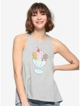 Disney The Aristocats Sundae Womens Tank Top - BoxLunch Exclusive, GREY, hi-res