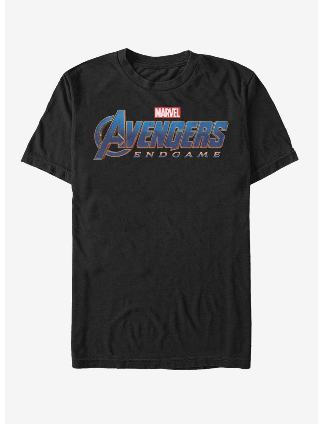 Marvel Avengers: Endgame Logo T-Shirt, BLACK, hi-res
