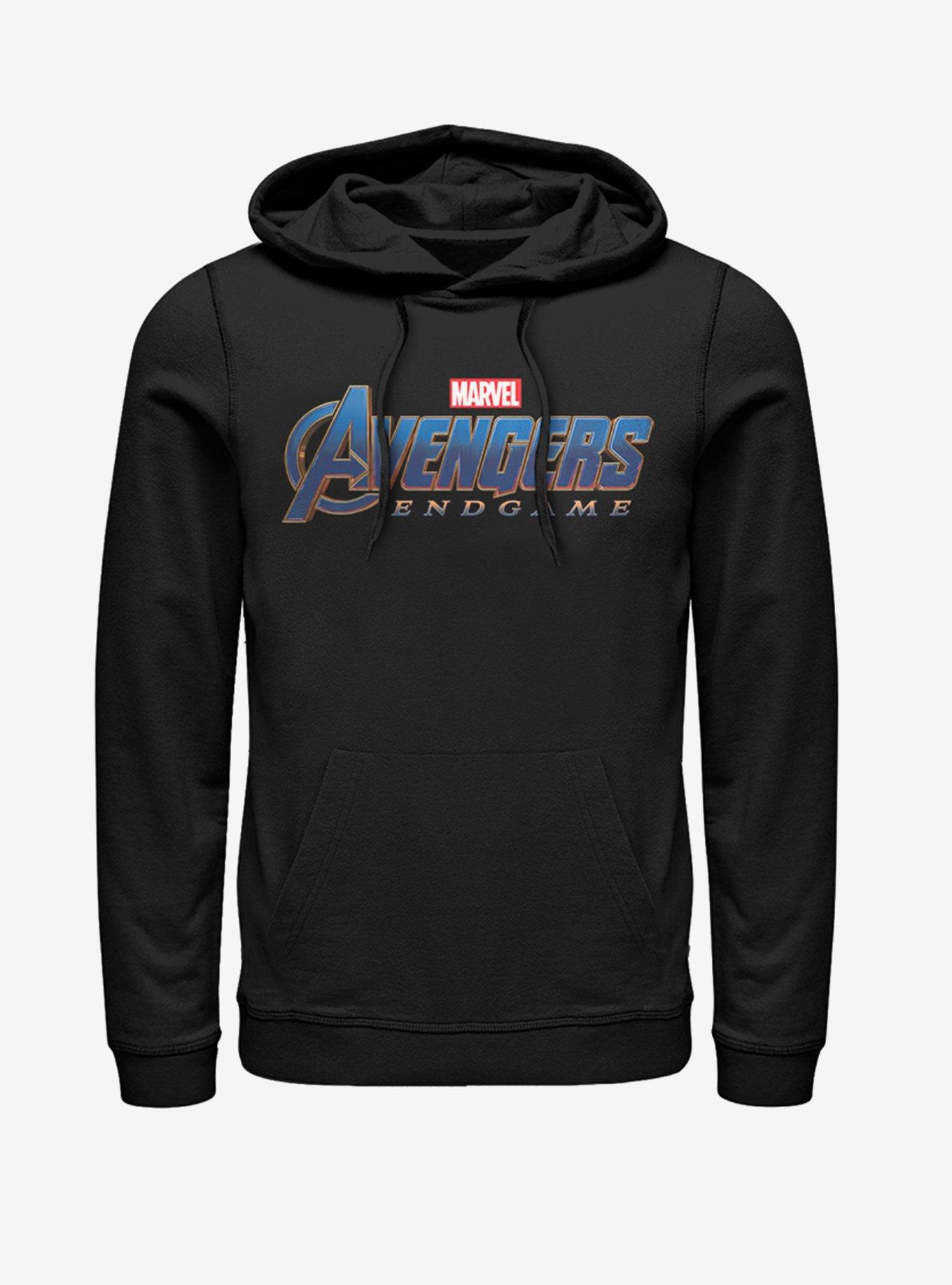 Marvel Avengers: Endgame Logo Hoodie, BLACK, hi-res