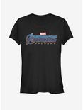 Marvel Avengers: Endgame Logo Girls T-Shirt, BLACK, hi-res