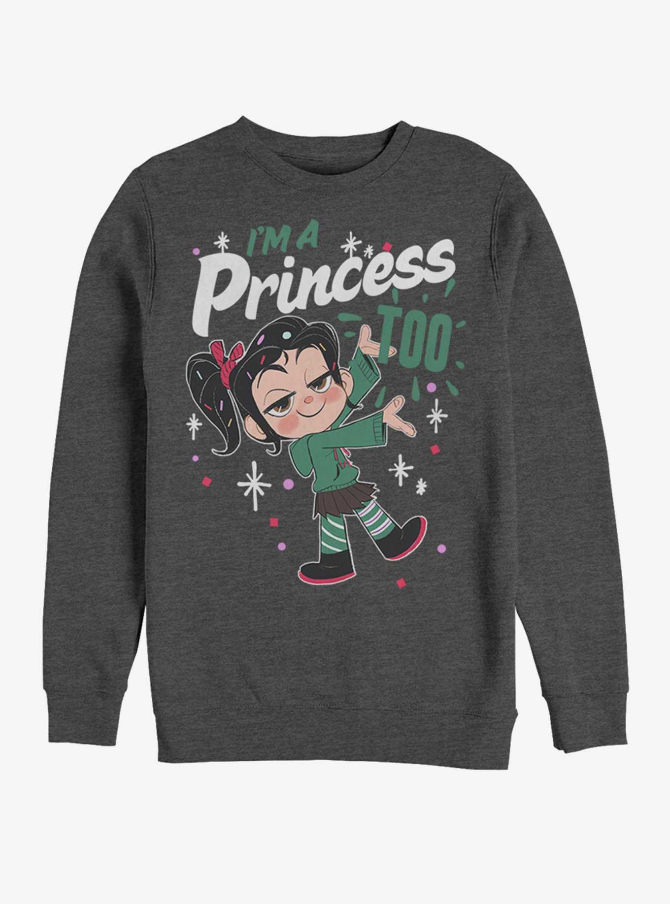 Disney Wreck-It Ralph Princess Too Sweatshirt, , hi-res