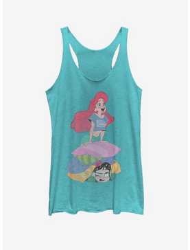 Disney Ralph Breaks The Internet Singing Ariel Girls Tank Top, , hi-res
