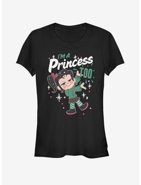 Disney Wreck-It Ralph Princess Too Girls T-Shirt, , hi-res