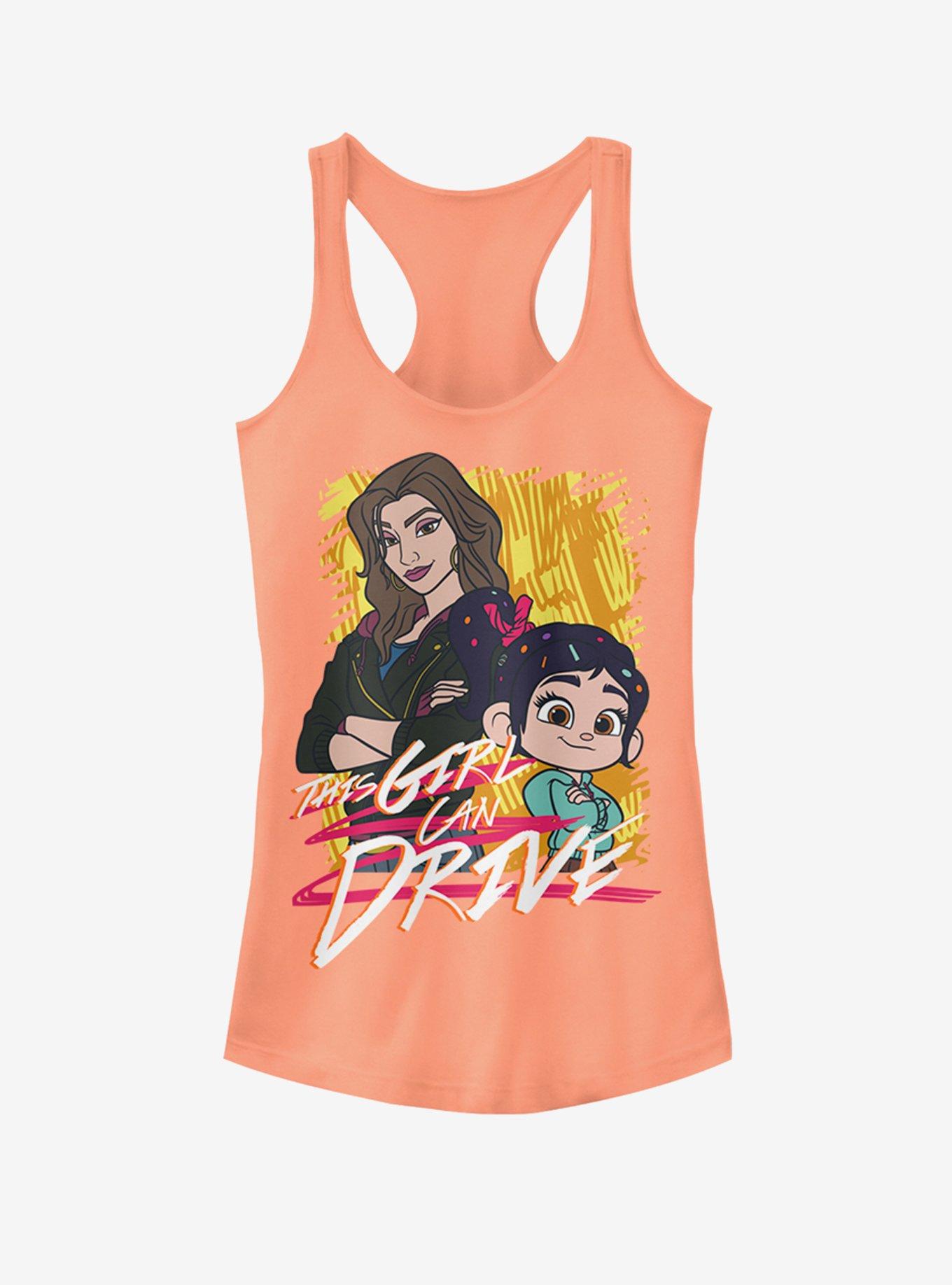 Disney Wreck-It Ralph Shank and Vanellope Girls Tank, , hi-res