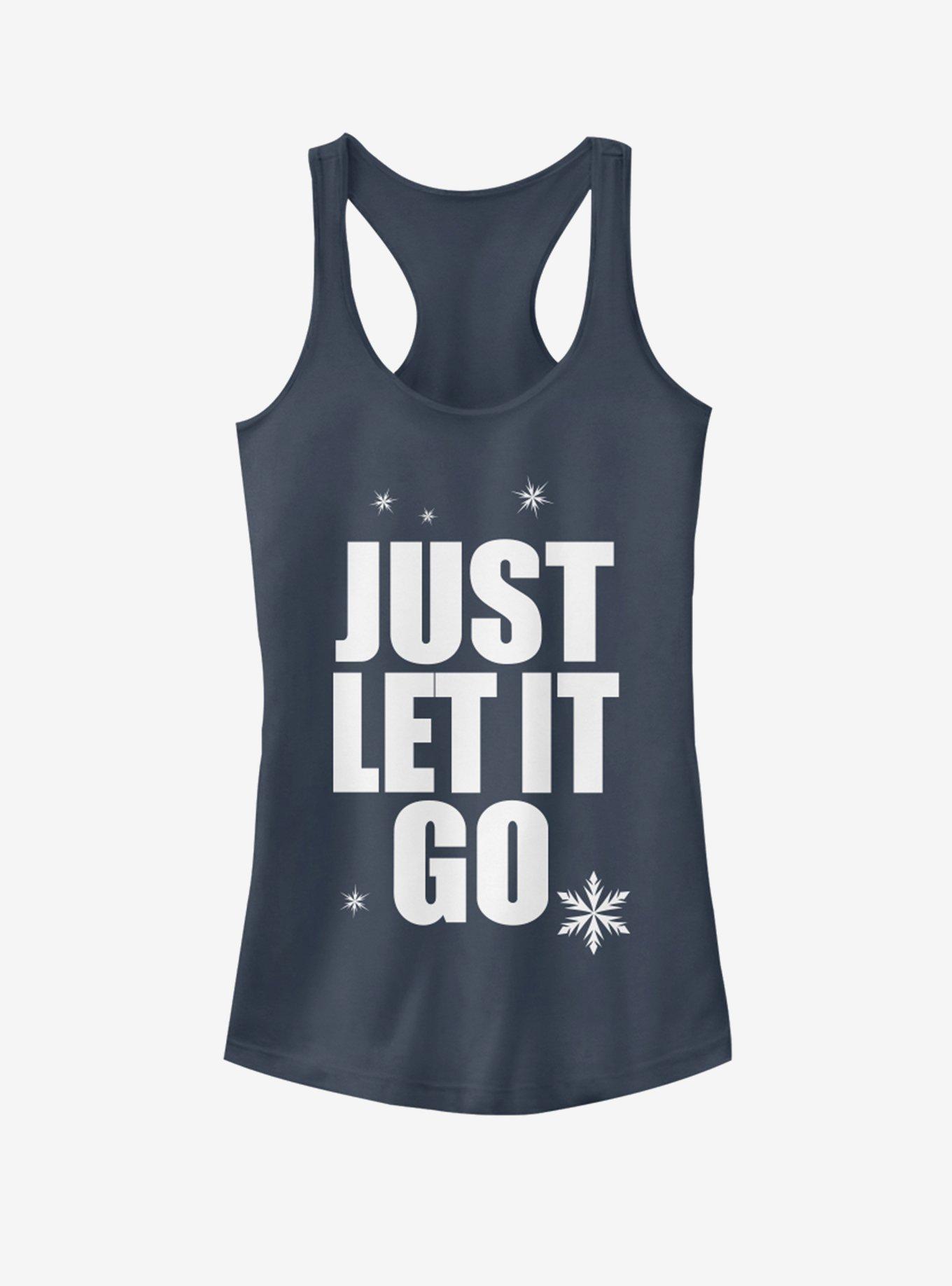 Disney Frozen Let Go Girls Tank, INDIGO, hi-res