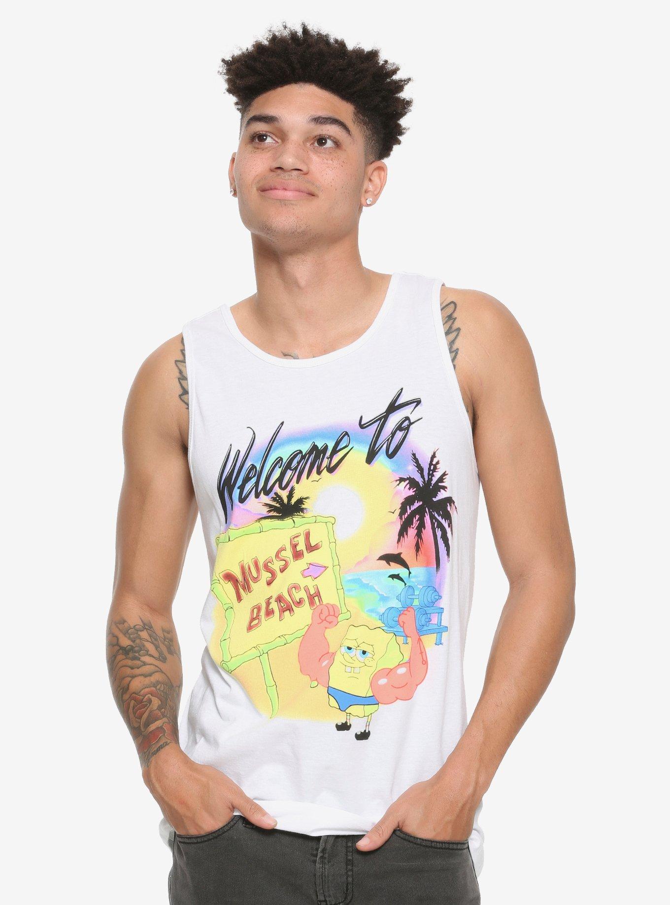 SpongeBob SquarePants Mussel Beach Tank Top, MULTI, hi-res