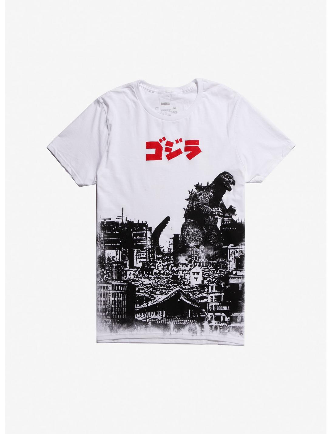 Godzilla City Rubble T-Shirt, BLACK, hi-res