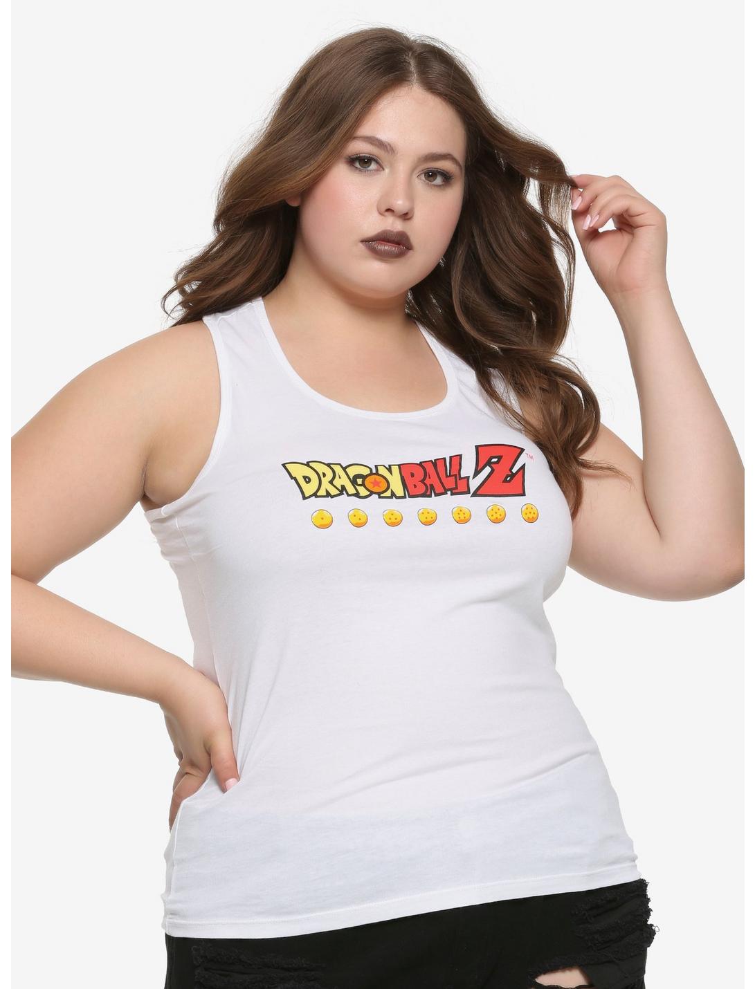 Dragon Ball Z Logo Girls Tank Top Plus Size, MULTI, hi-res