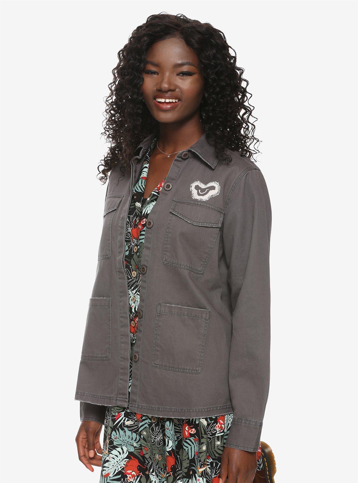 Her Universe Disney The Lion King Destructed Cargo Jacket, MULTI, hi-res