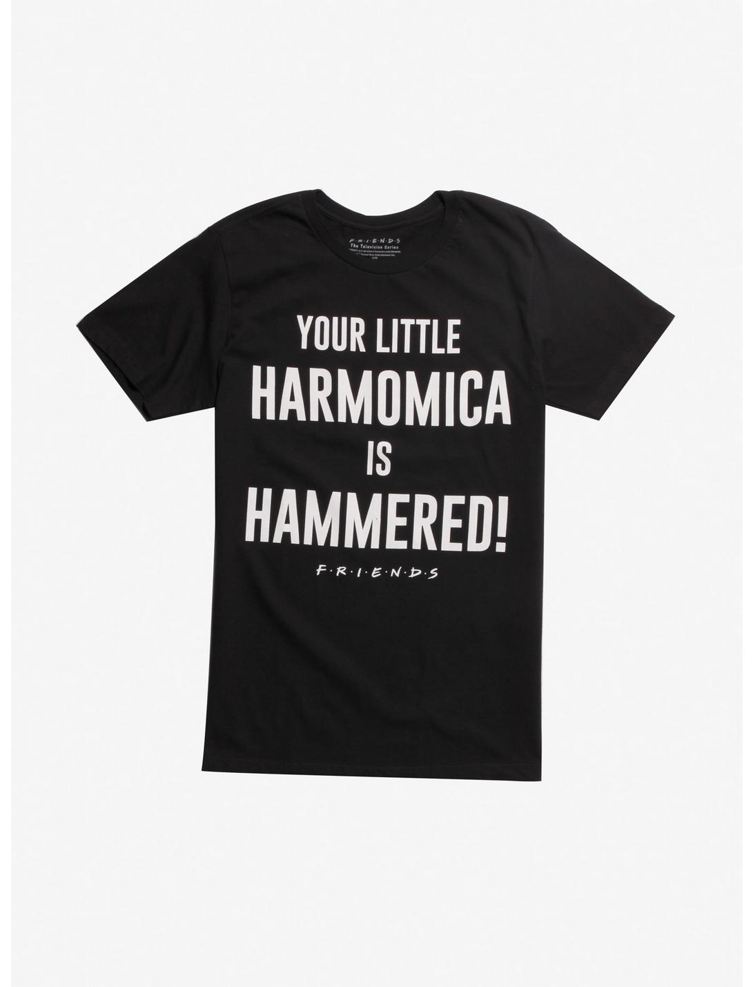 Friends Harmomica Is Hammered T-Shirt, WHITE, hi-res