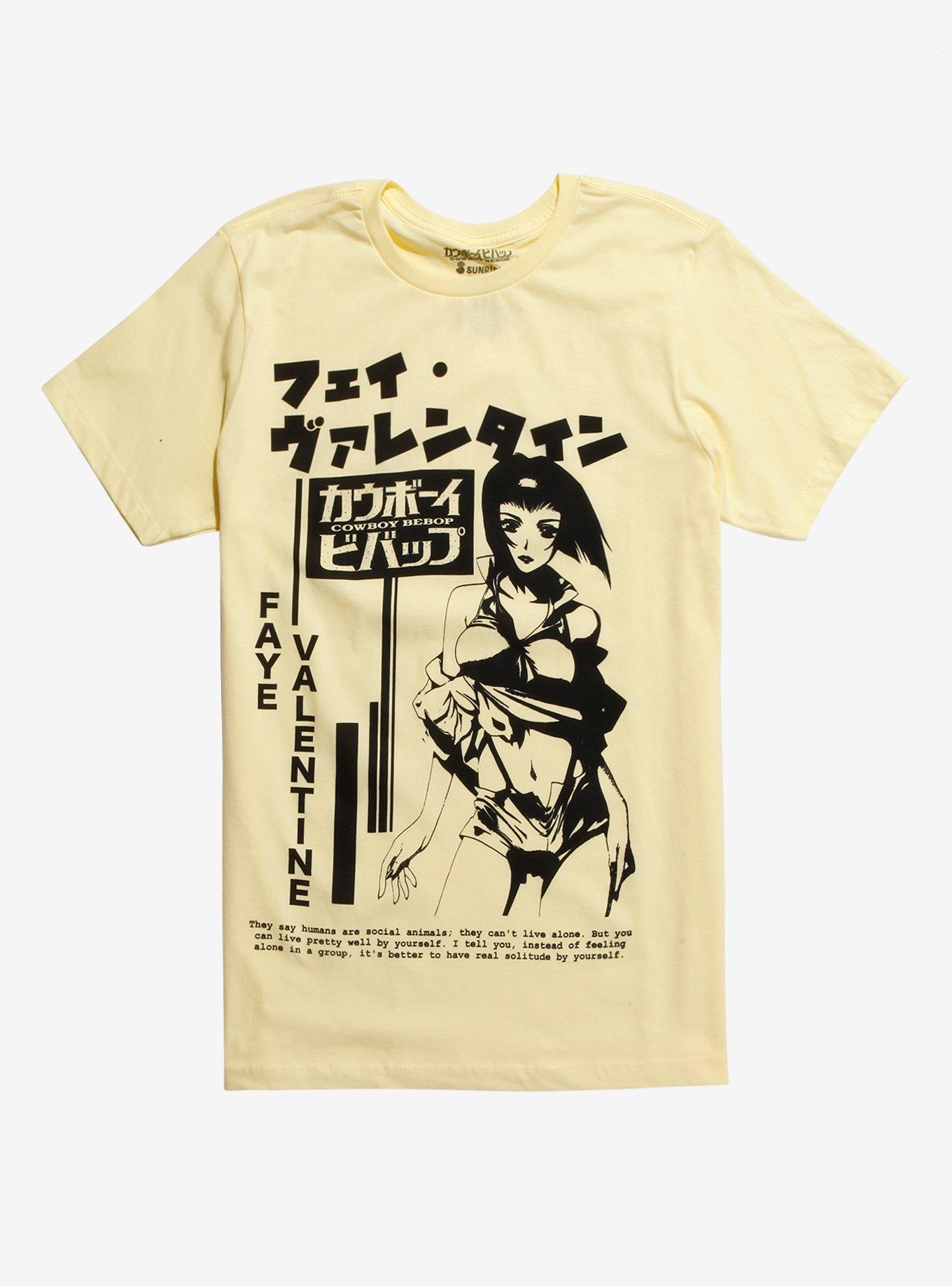 Cowboy Bebop Faye Kana T-Shirt | Hot Topic