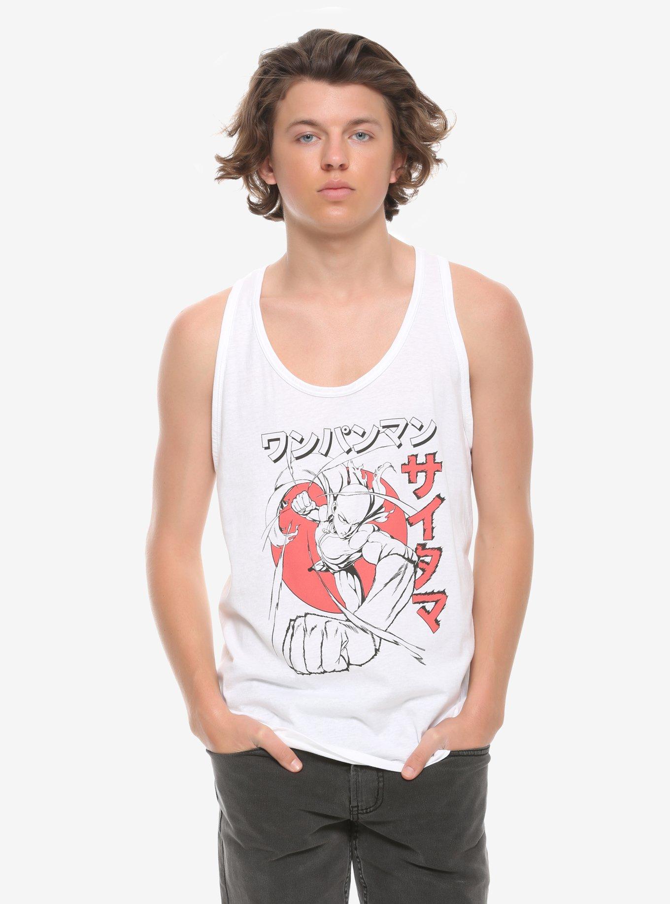 One Punch Man Action Pose Tank Top | Hot Topic