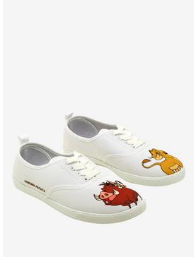 Plus Size Disney The Lion King Besties Lace-Up Sneakers, , hi-res