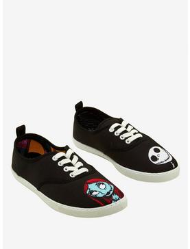 Plus Size The Nightmare Before Christmas Sally & Jack Lace-Up Sneakers, , hi-res
