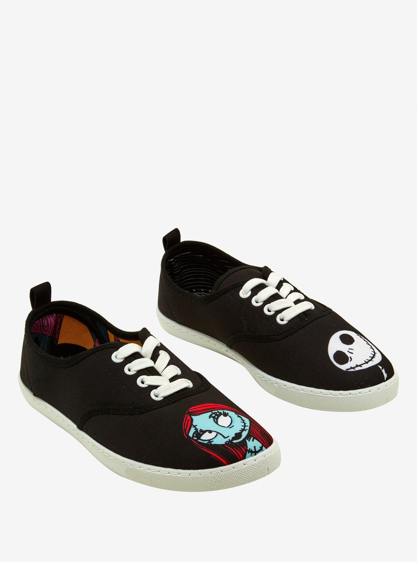 The Nightmare Before Christmas Sally & Jack Lace-Up Sneakers, MULTI, hi-res