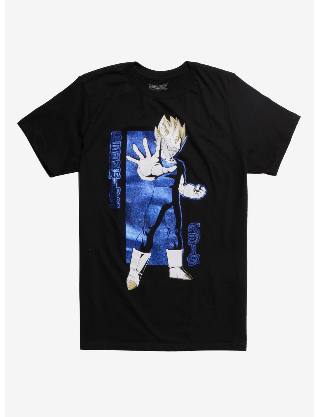 Dragon Ball Z Majin Vegeta Blue Foil T-Shirt, MULTI, hi-res