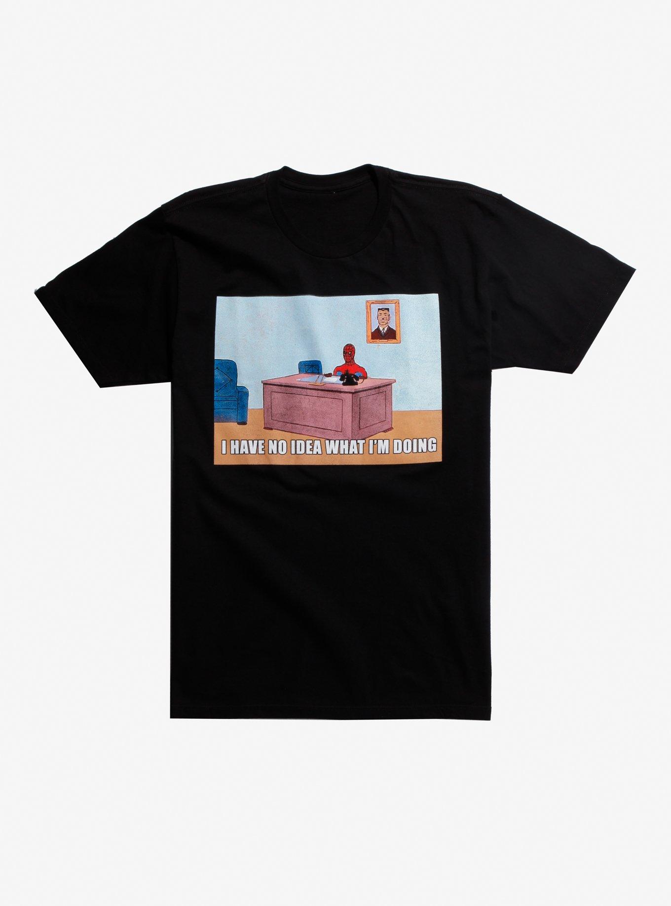 spiderman meme shirts