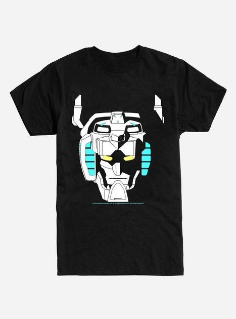 Voltron Contrast Mask T-Shirt - BLACK | Hot Topic