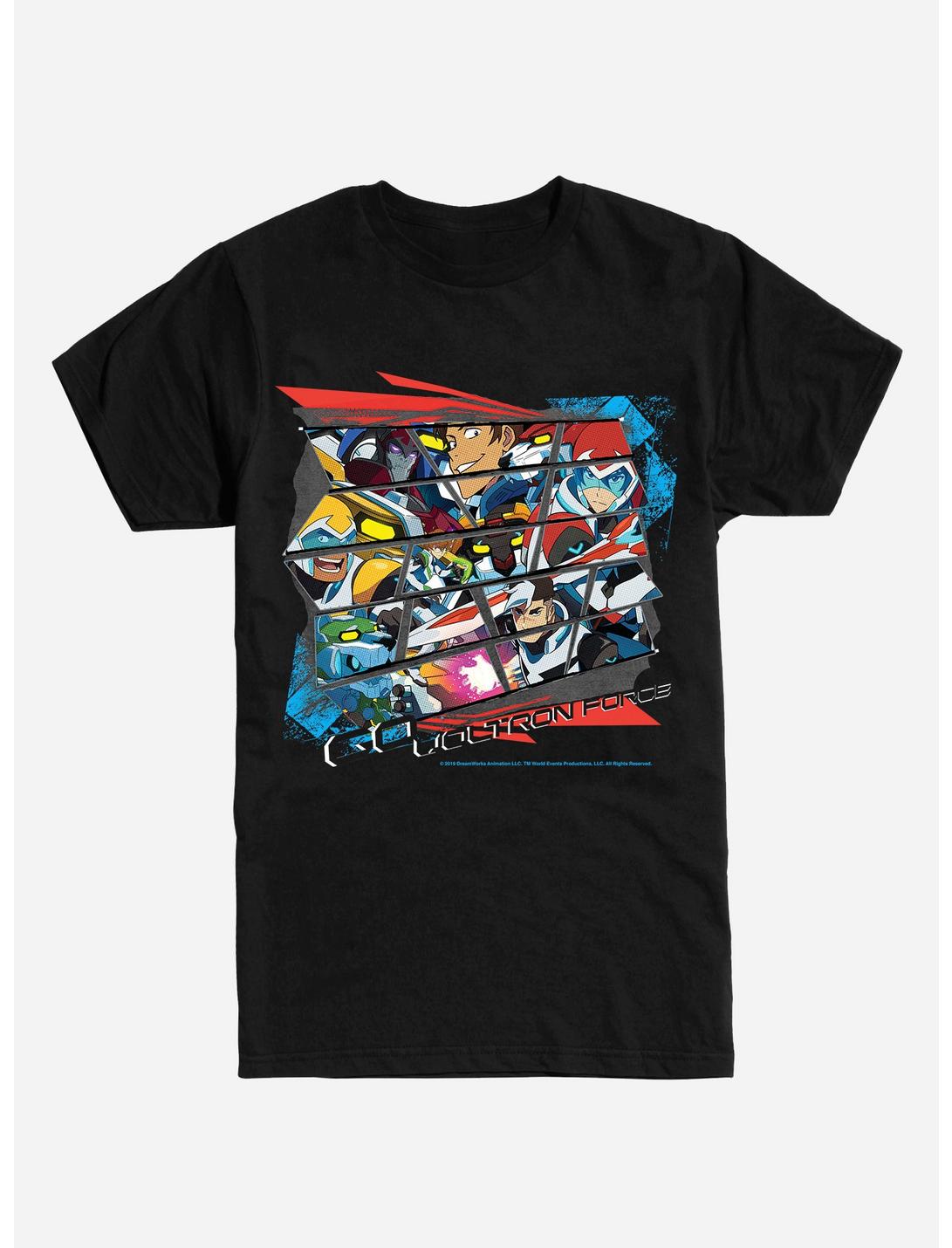 Voltron Go Voltron Force T-Shirt, BLACK, hi-res