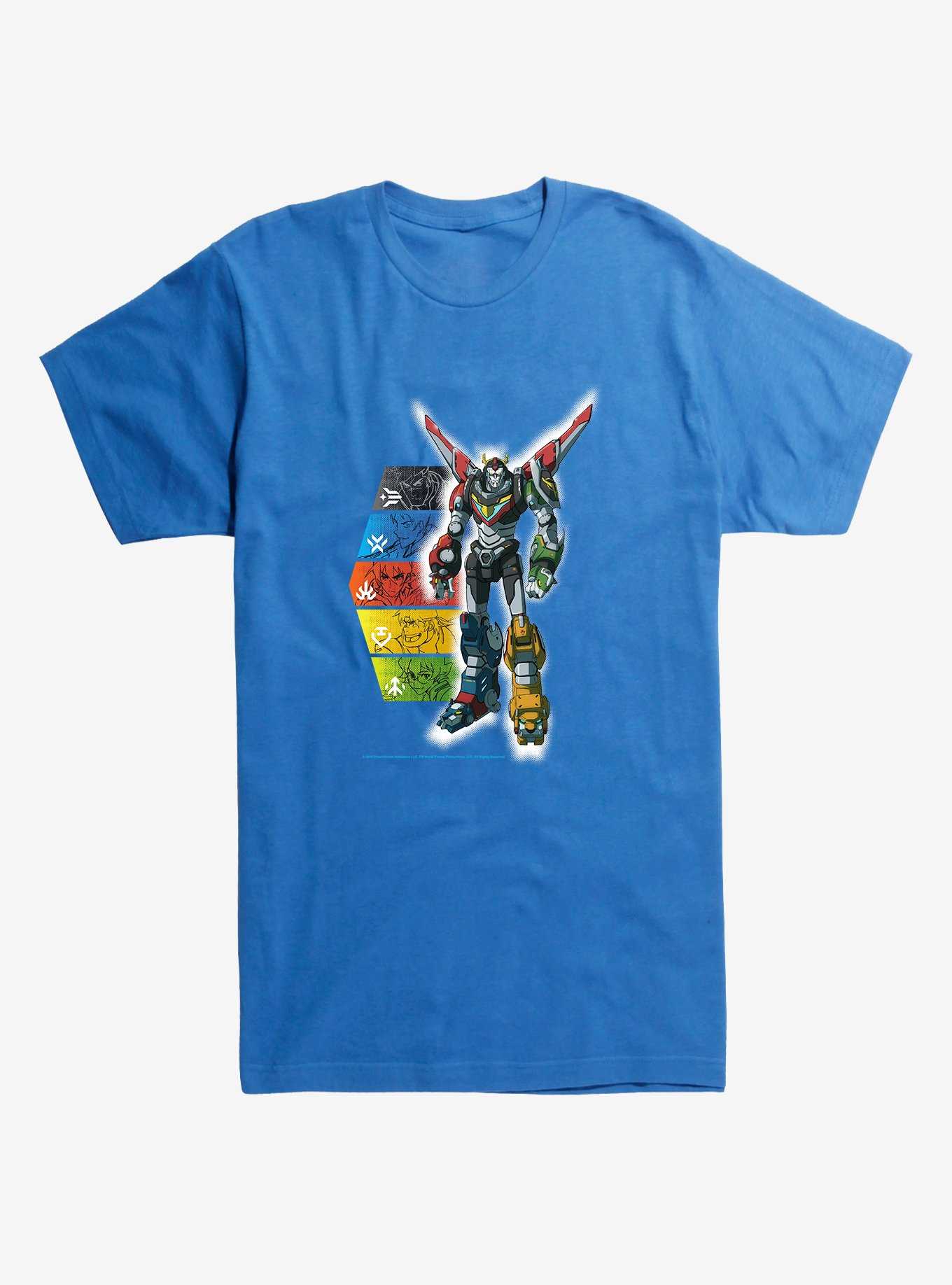 Voltron Super Robot T-Shirt, , hi-res