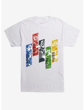Voltron Characters T-Shirt, WHITE, hi-res