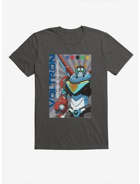 Voltron Defender Of The Universe T-Shirt, CHARCOAL, hi-res