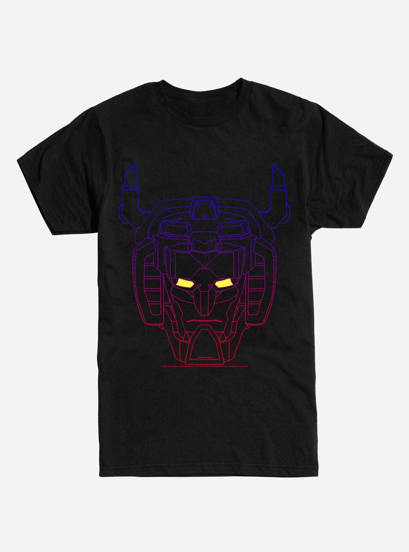Voltron Head Line Sketch T-Shirt
