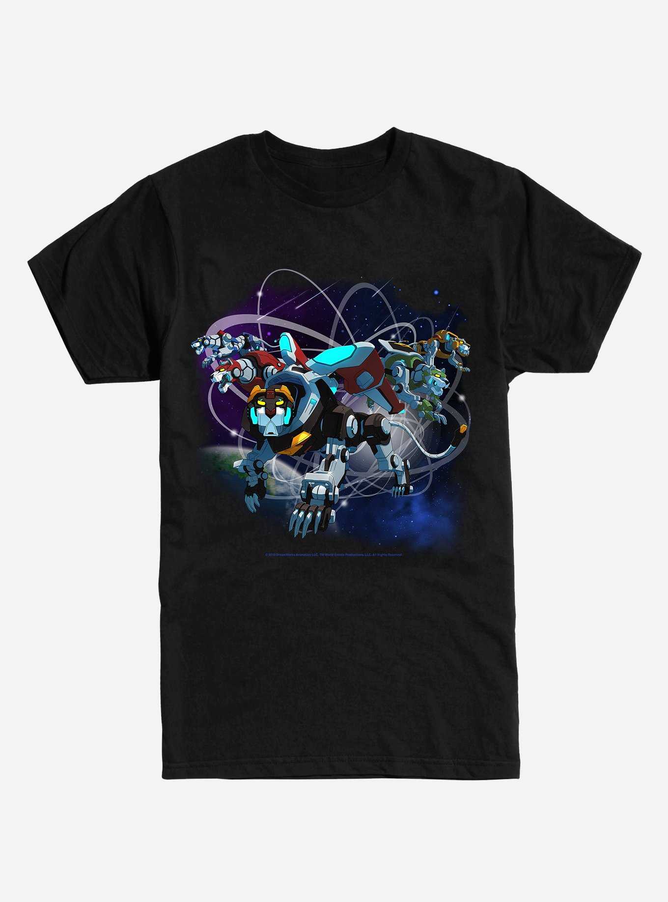 Voltron Lions Space T-Shirt, , hi-res