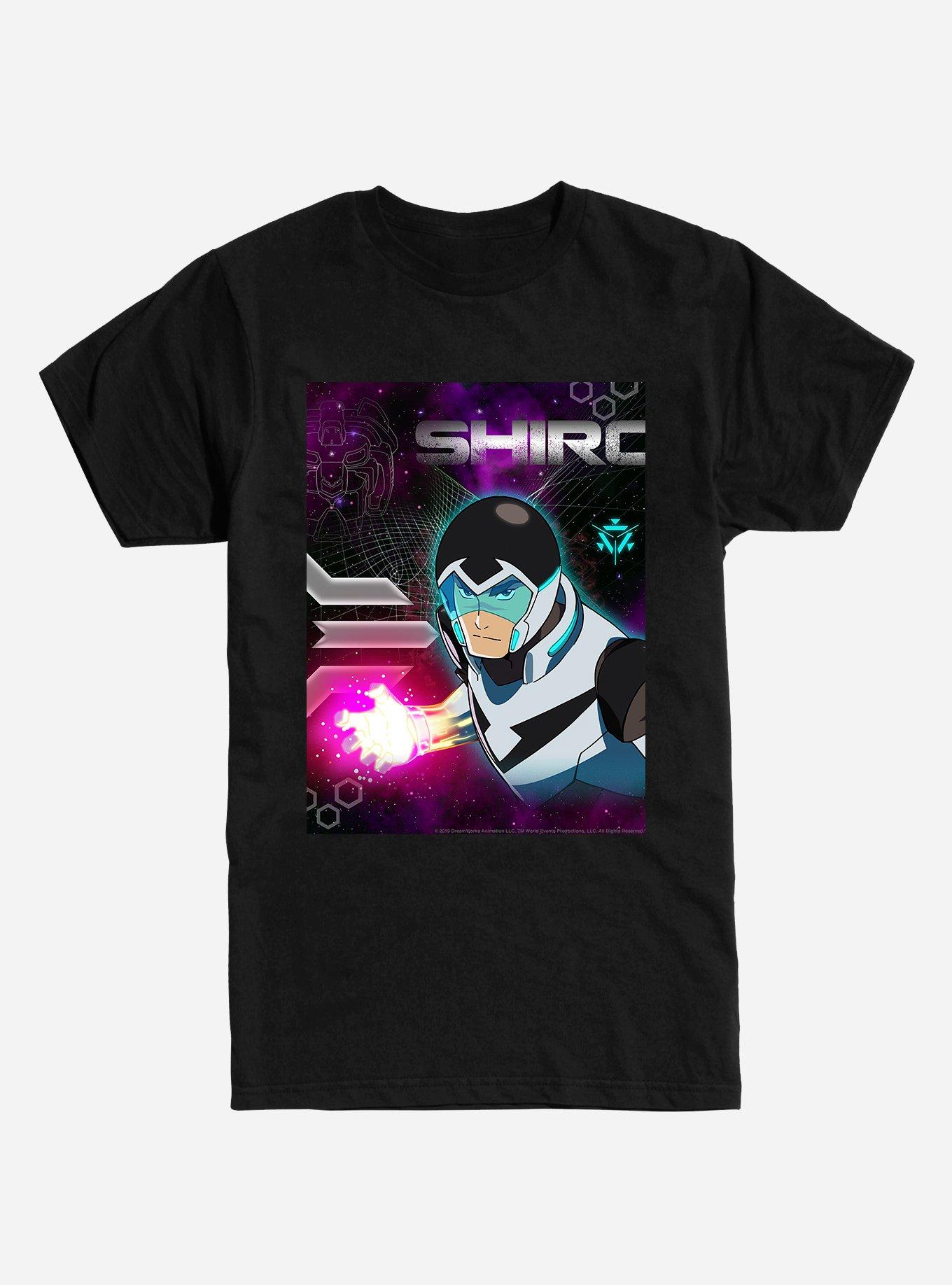 Voltron Shiro T-Shirt, BLACK, hi-res