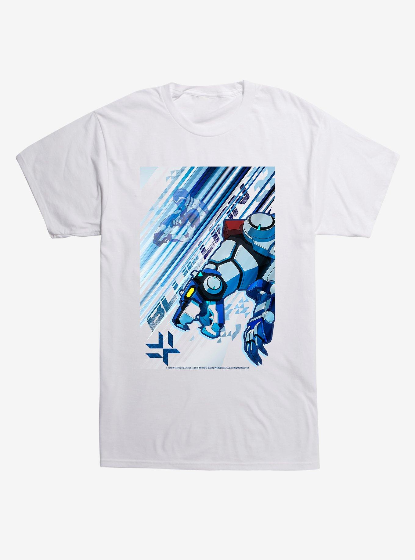 Voltron Blue Lion T-Shirt, WHITE, hi-res