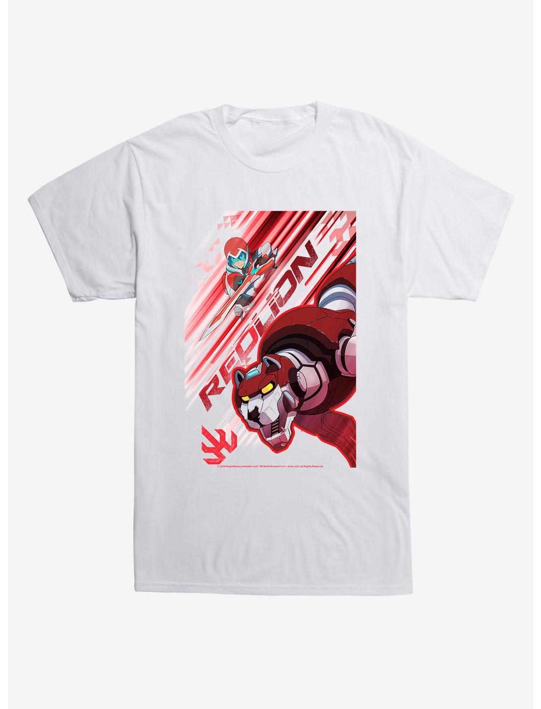 Voltron Red Lion T-Shirt, WHITE, hi-res