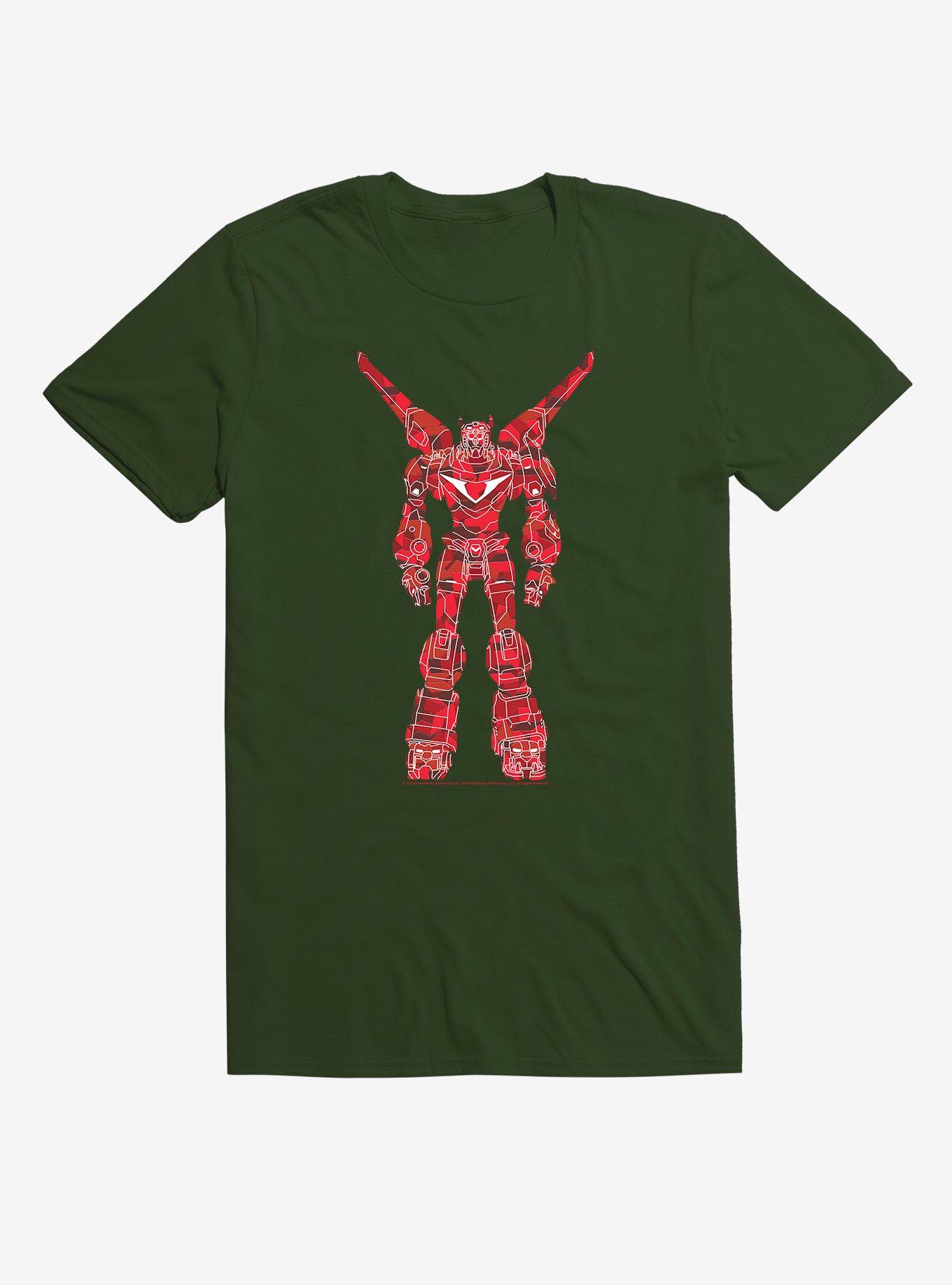 Voltron Red Patchy Robot T-Shirt, , hi-res