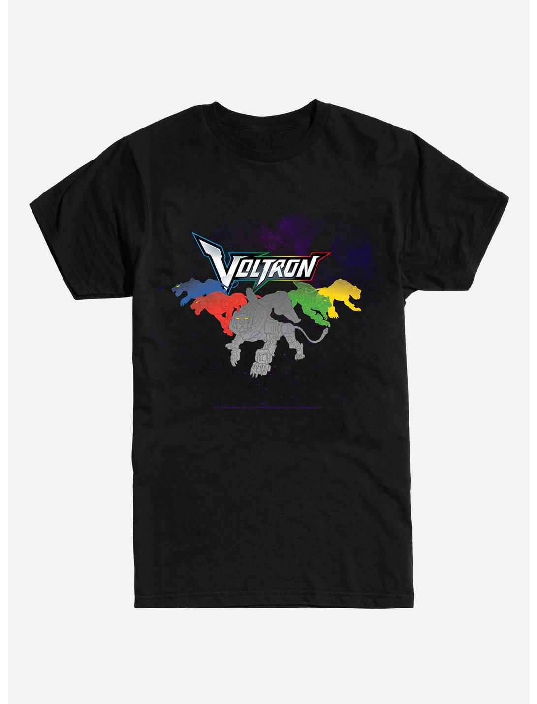 Voltron Lion Pack T-Shirt, BLACK, hi-res