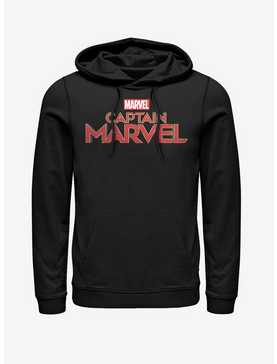 Marvel Captain Marvel Logo Hoodie, , hi-res