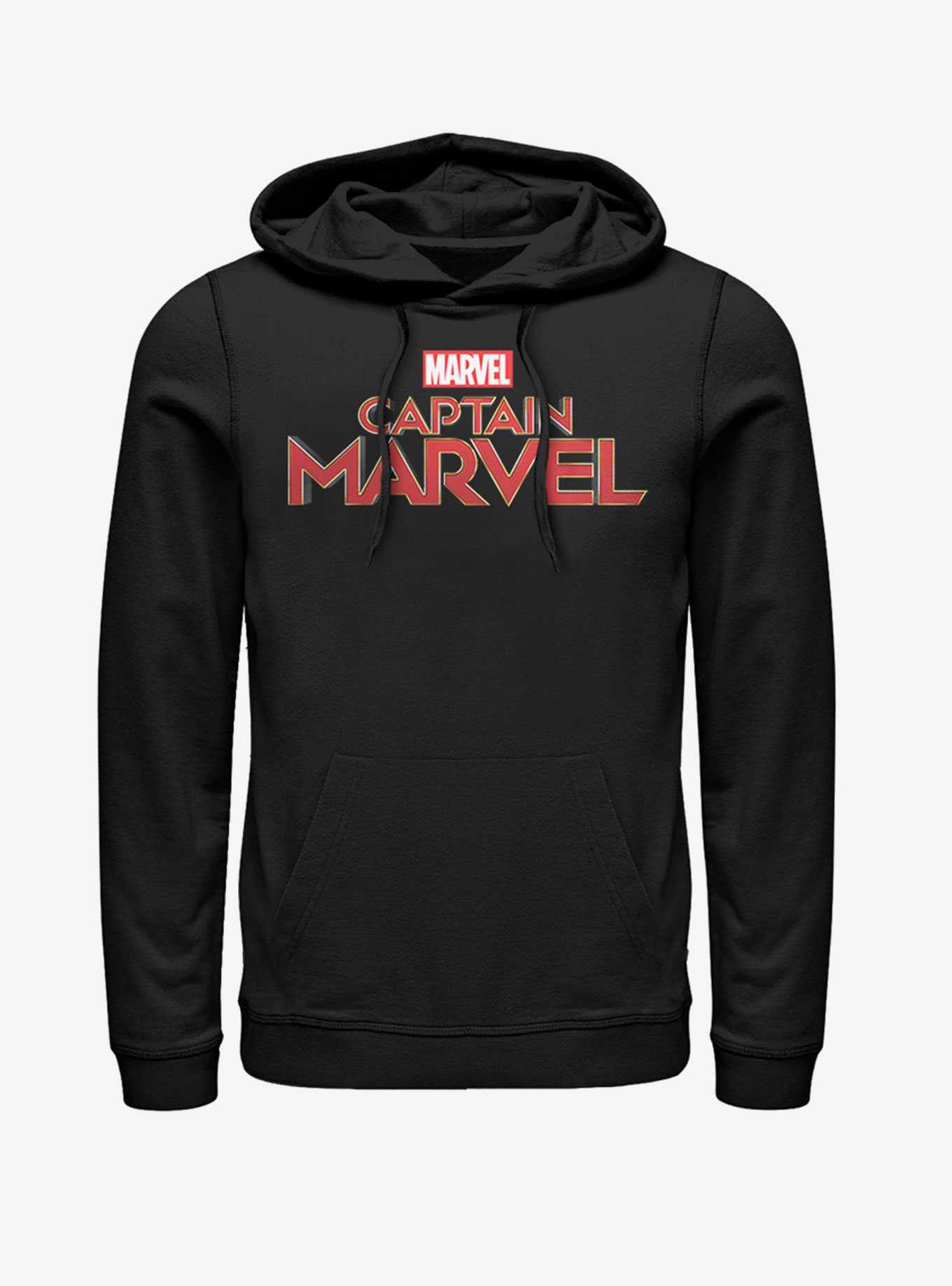 Marvel Captain Marvel Logo Hoodie, , hi-res