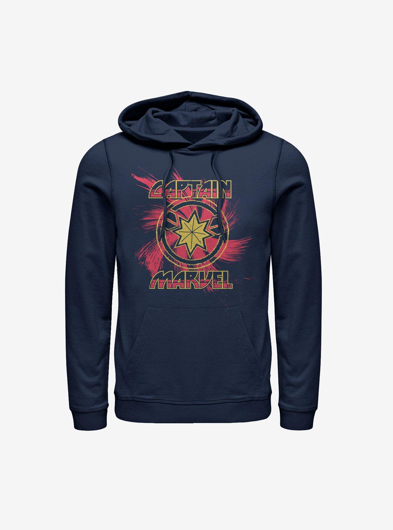 Marvel Captain Marvel Swirl Hoodie, , hi-res