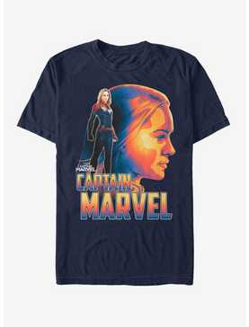 Marvel Captain Marvel Silhouette T-Shirt, , hi-res