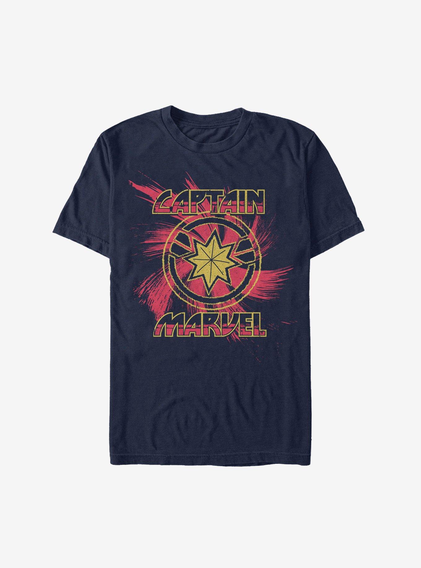 Marvel Captain Swirl T-Shirt