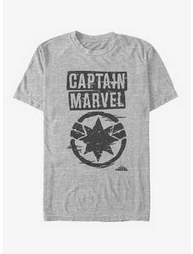 Marvel Captain Marvel Painted Logo T-Shirt, , hi-res