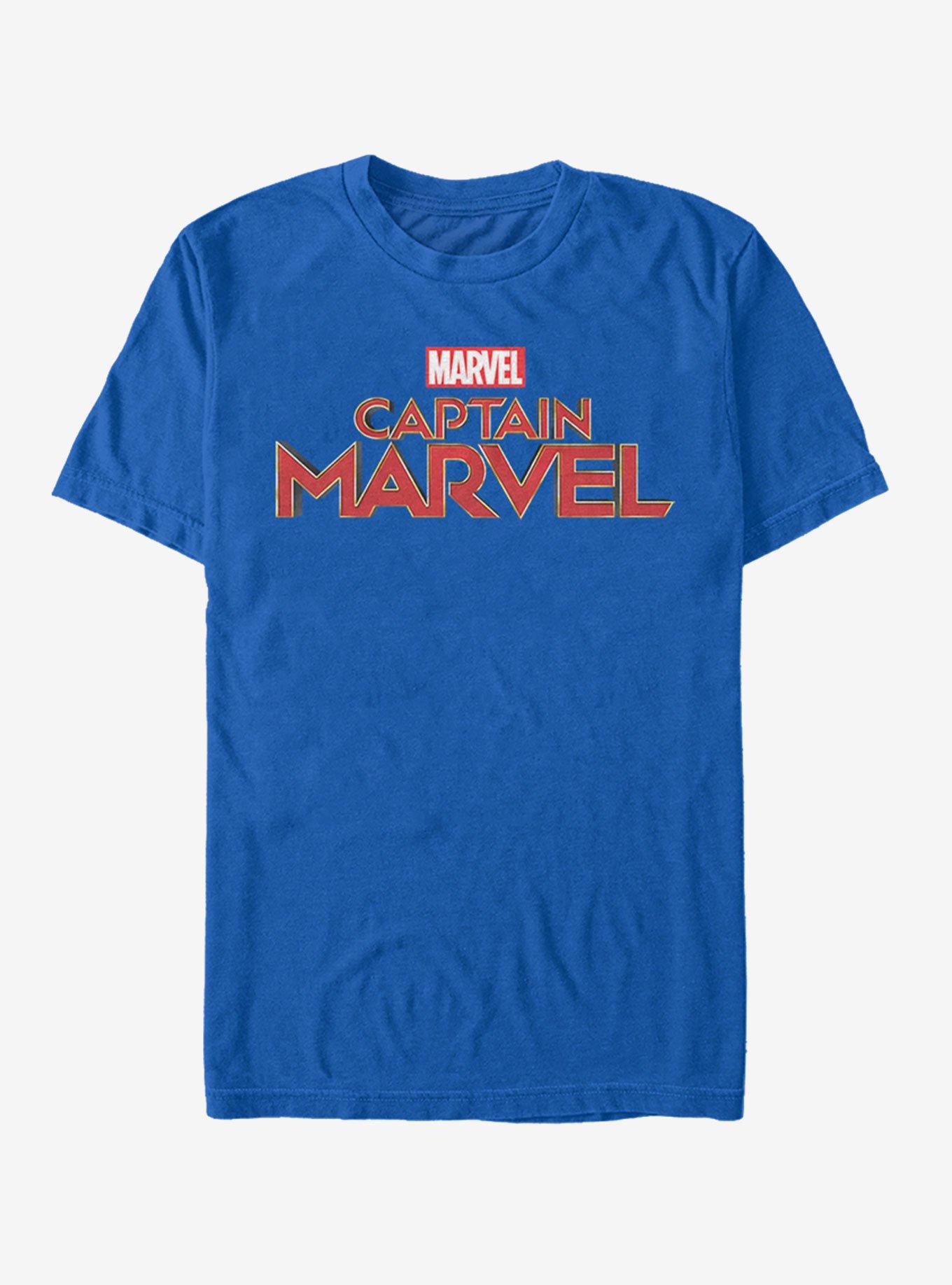 Marvel Captain Marvel Logo T-Shirt