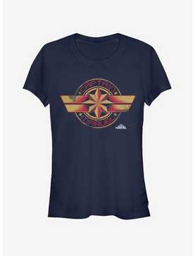Marvel Captain Marvel Badge Girls T-Shirt, , hi-res
