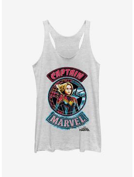 Marvel Captain Marvel Patches Girls Tank Top, , hi-res
