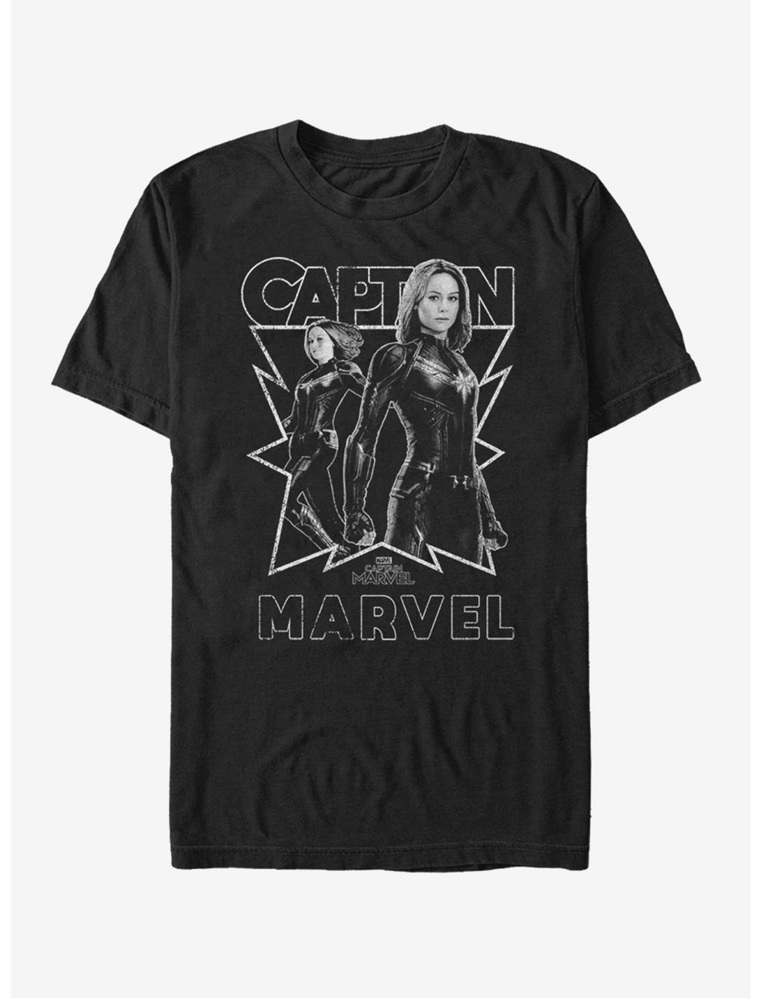 Marvel Captain Marvel T-Shirt, BLACK, hi-res