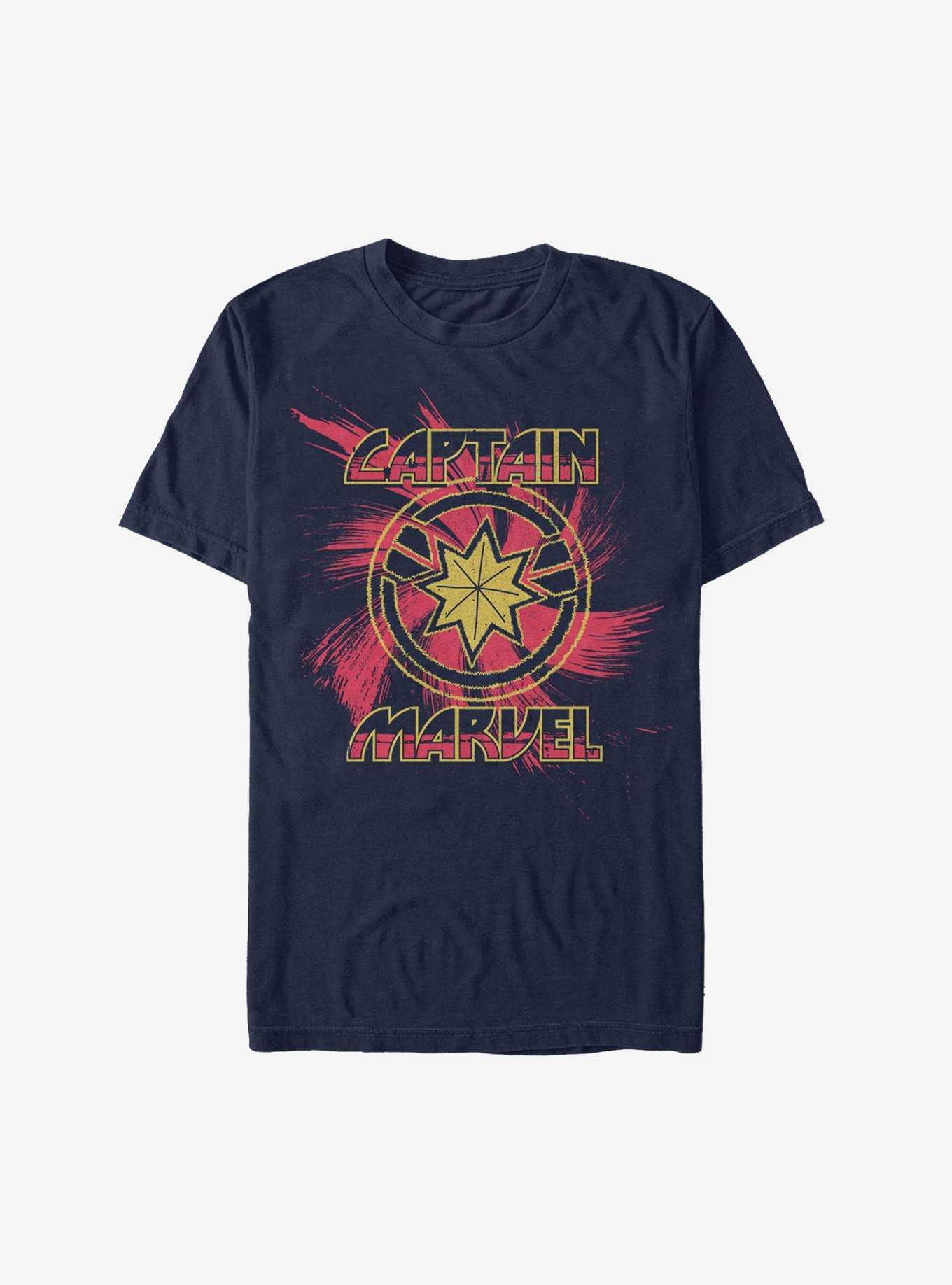 Marvel Captain Marvel Swirl T-Shirt, , hi-res