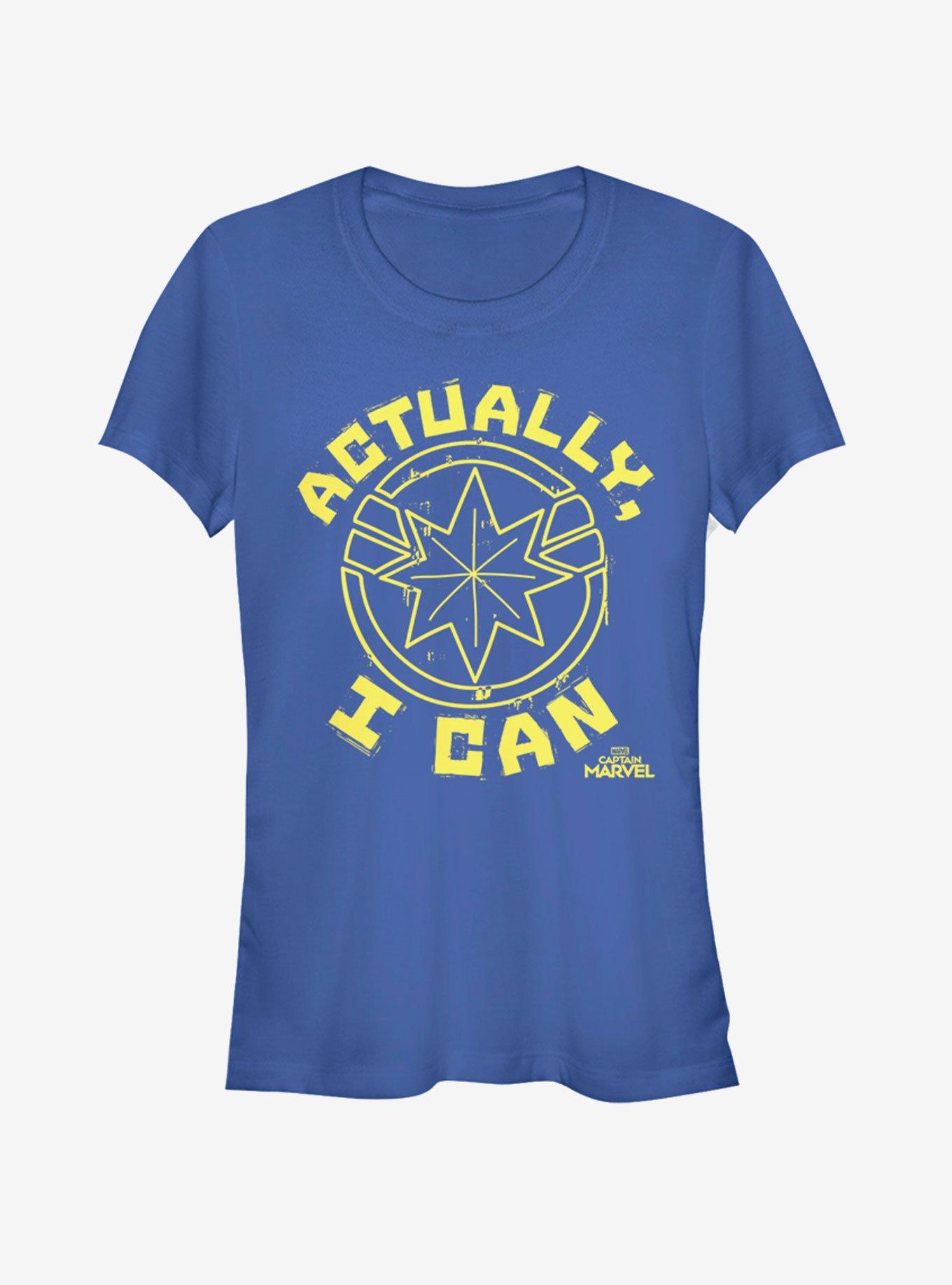 Marvel Captain Marvel Strong Female Girls T-Shirt