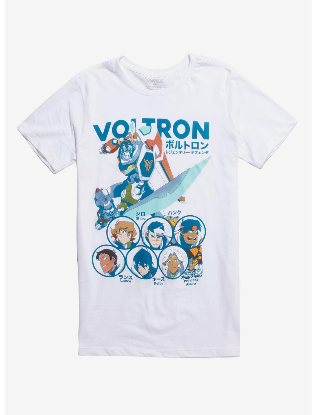Voltron: Legendary Defender Cast T-Shirt, MULTI, hi-res
