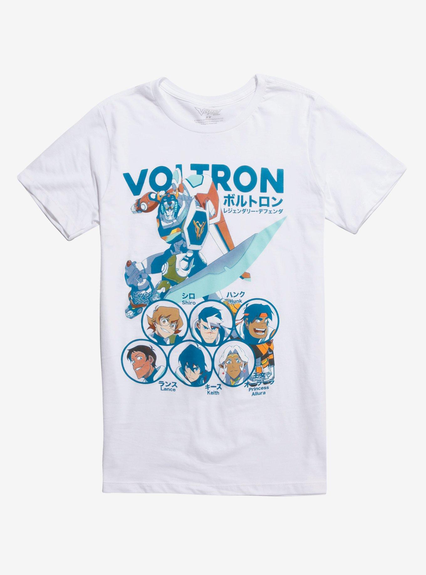 Voltron: Legendary Defender Cast T-Shirt, MULTI, hi-res