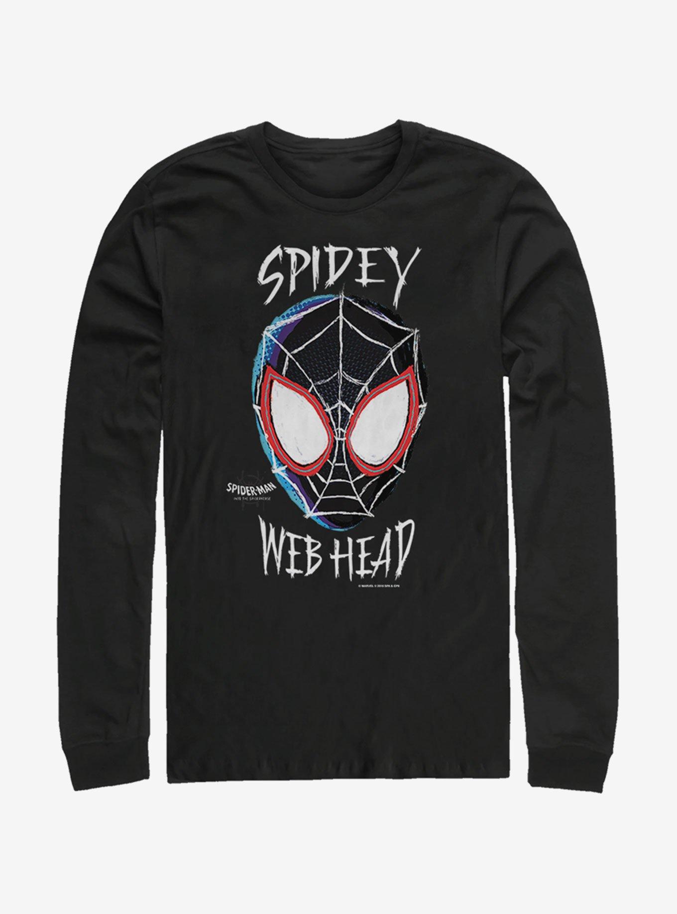 Marvel Spider-Man Web Head Long-Sleeve T-Shirt, , hi-res
