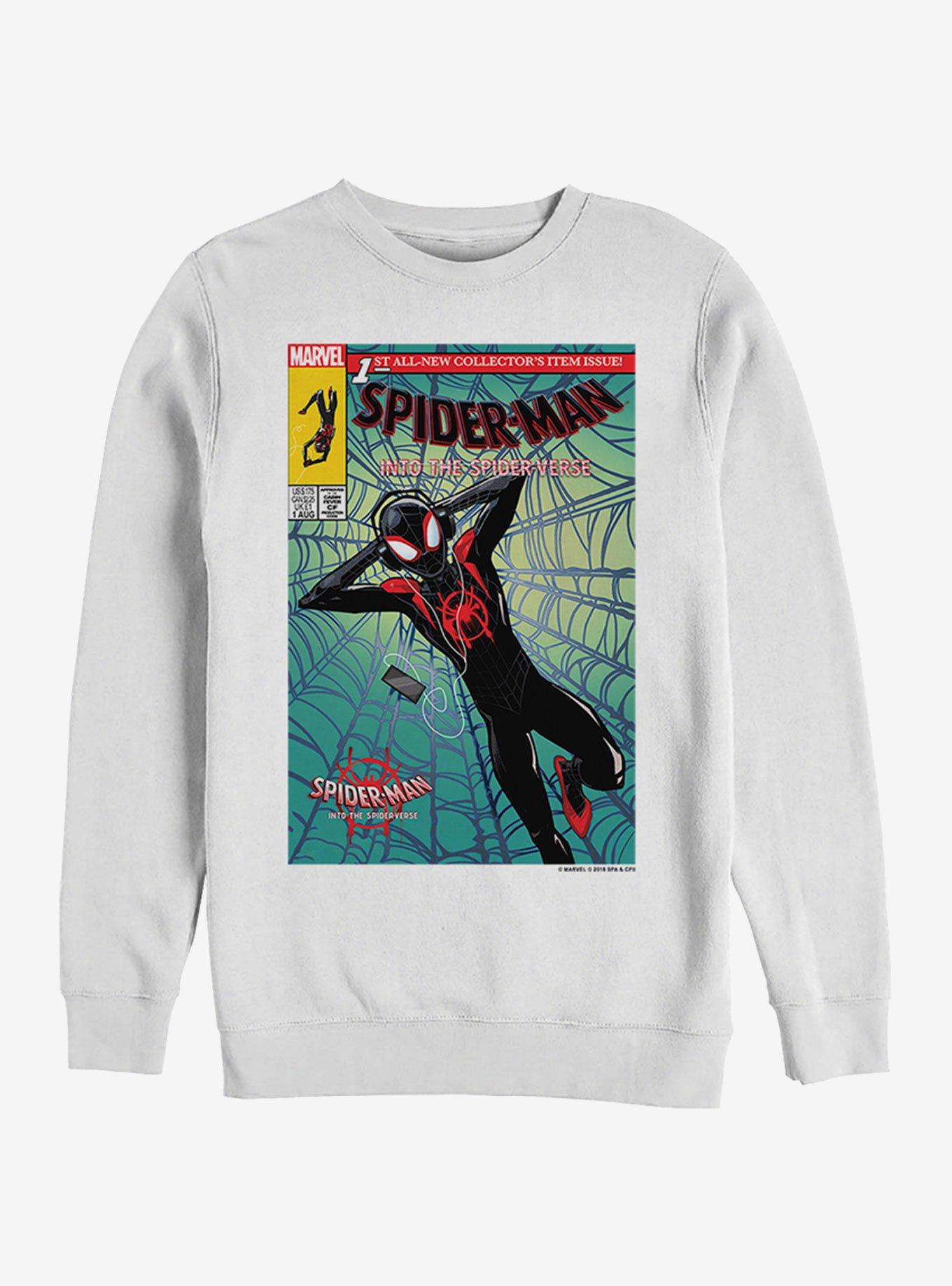 Marvel Spider-Man Music Time Sweatshirt, WHITE, hi-res
