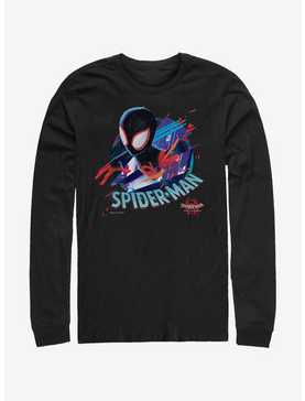 Marvel Spider-Man Cracked Spider Long-Sleeve T-Shirt, , hi-res